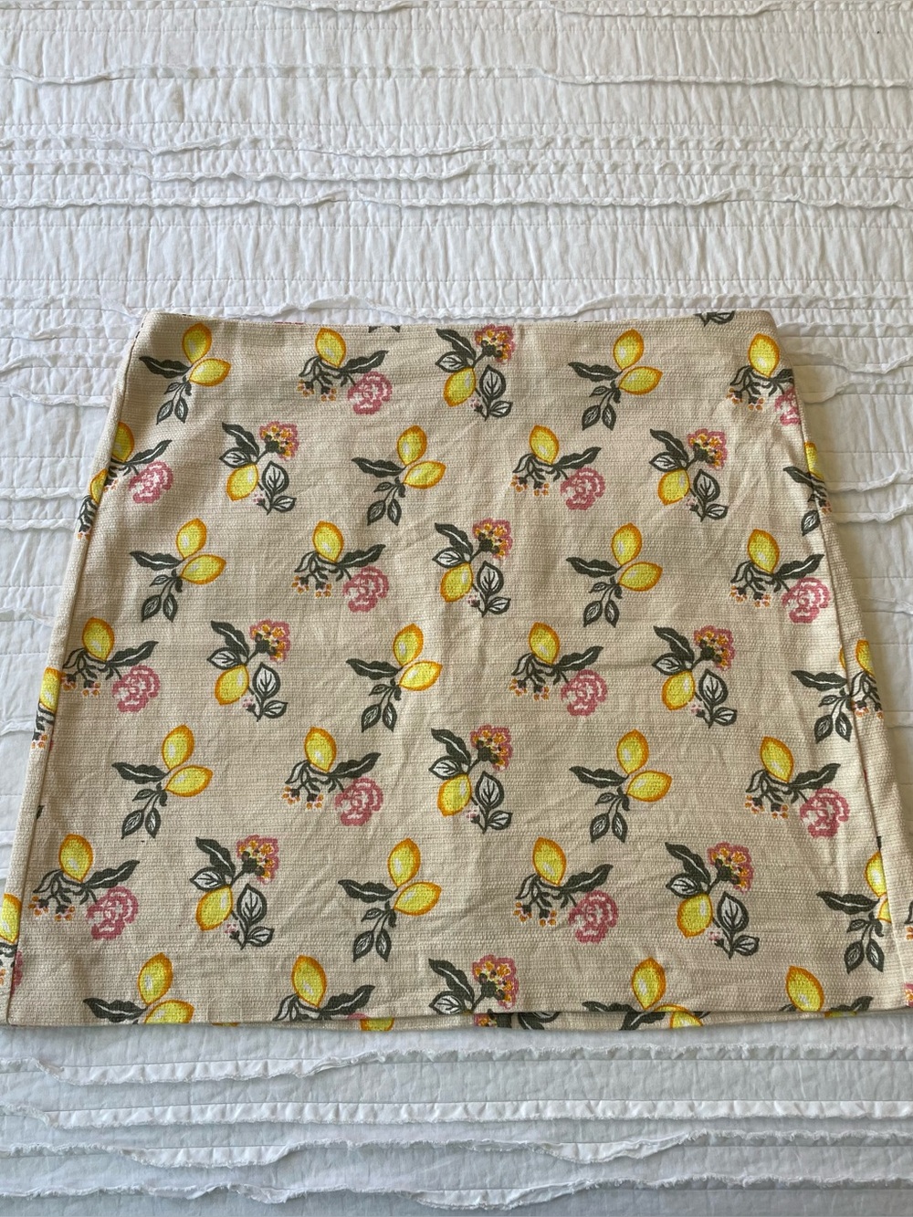 LOFT Lemon Mini Skirt | Sz 16